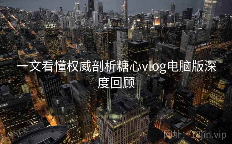 一文看懂权威剖析糖心vlog电脑版深度回顾