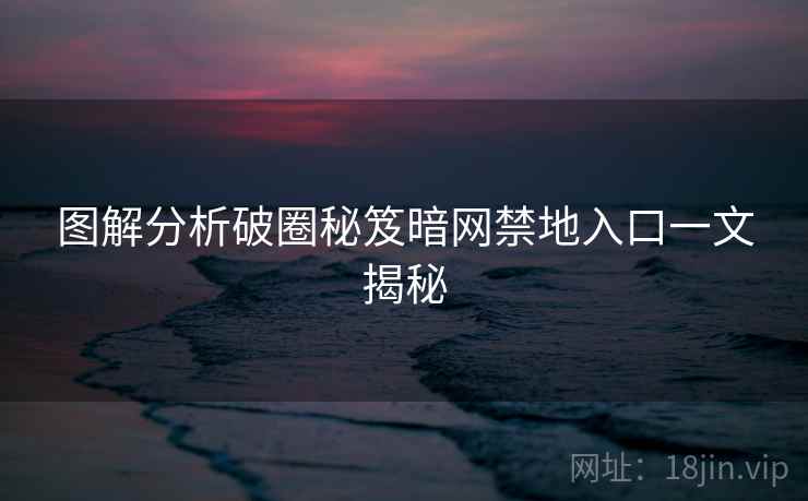 图解分析破圈秘笈暗网禁地入口一文揭秘